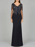 Long Sleeve Knit Gown