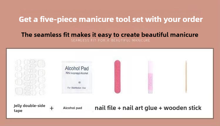 0996- Handmade press on nails fake nails removable