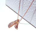 Fashionable Korean Style Leaf Pendant Choker Necklace