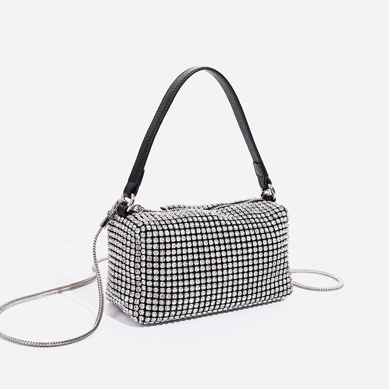 Rhinestone Bag Chain Evening  Shoulder Purse crossbody