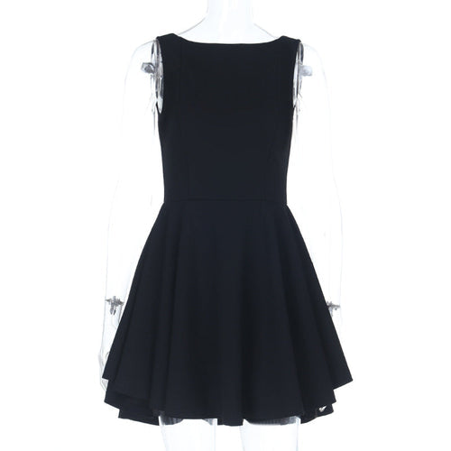Full Support Arrival Vest a Swing Dress Waist Tight Slimming Short