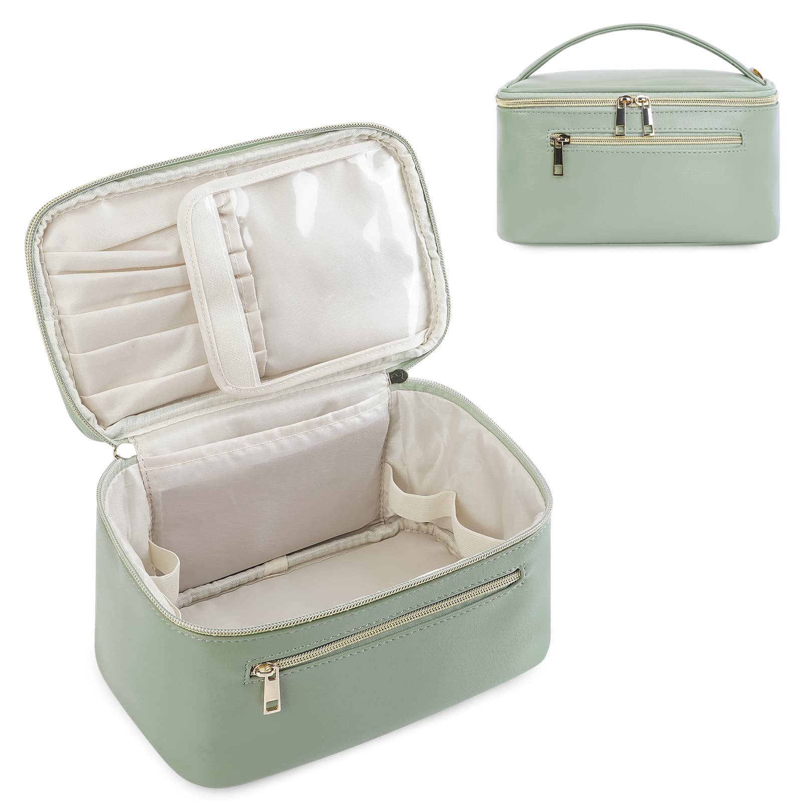 Large capacity waterproof toiletry bag, storage bag travel toiletries set cosmetic bag, makeup bag with compartments, travel makeup bag,Makeup bag organizers,