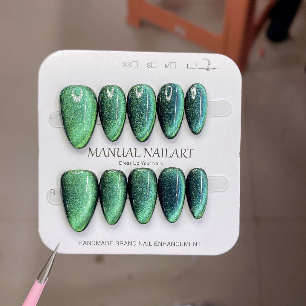 0965- Handmade press on nails fake nails removable