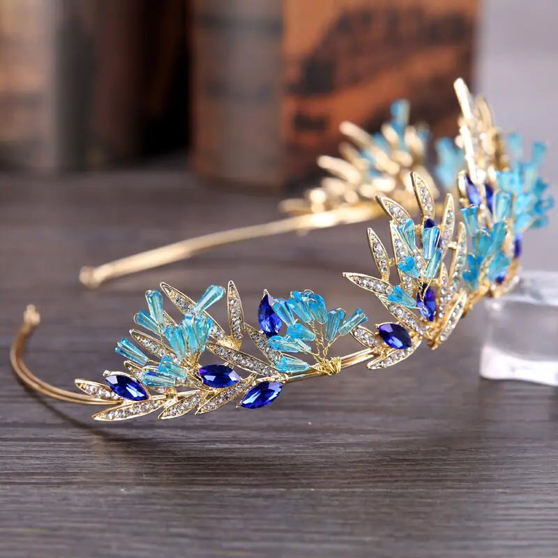 Children's Crystal Crown Headband for Girls