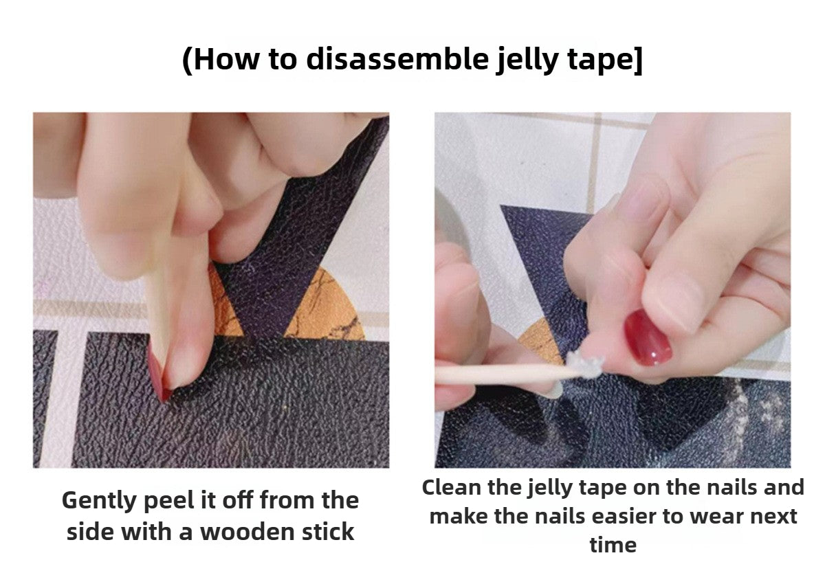 1025- Handmade press on nails fake nails removable