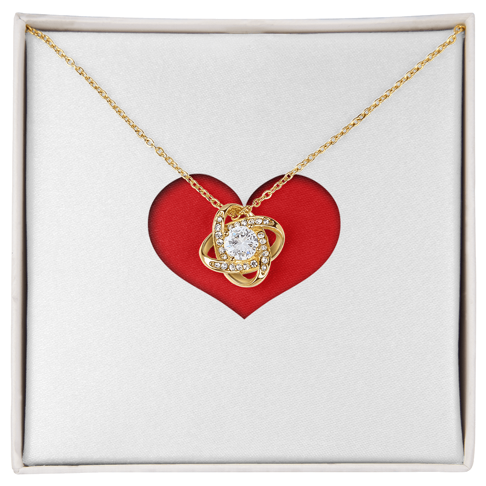 Beautiful Love Knot necklace