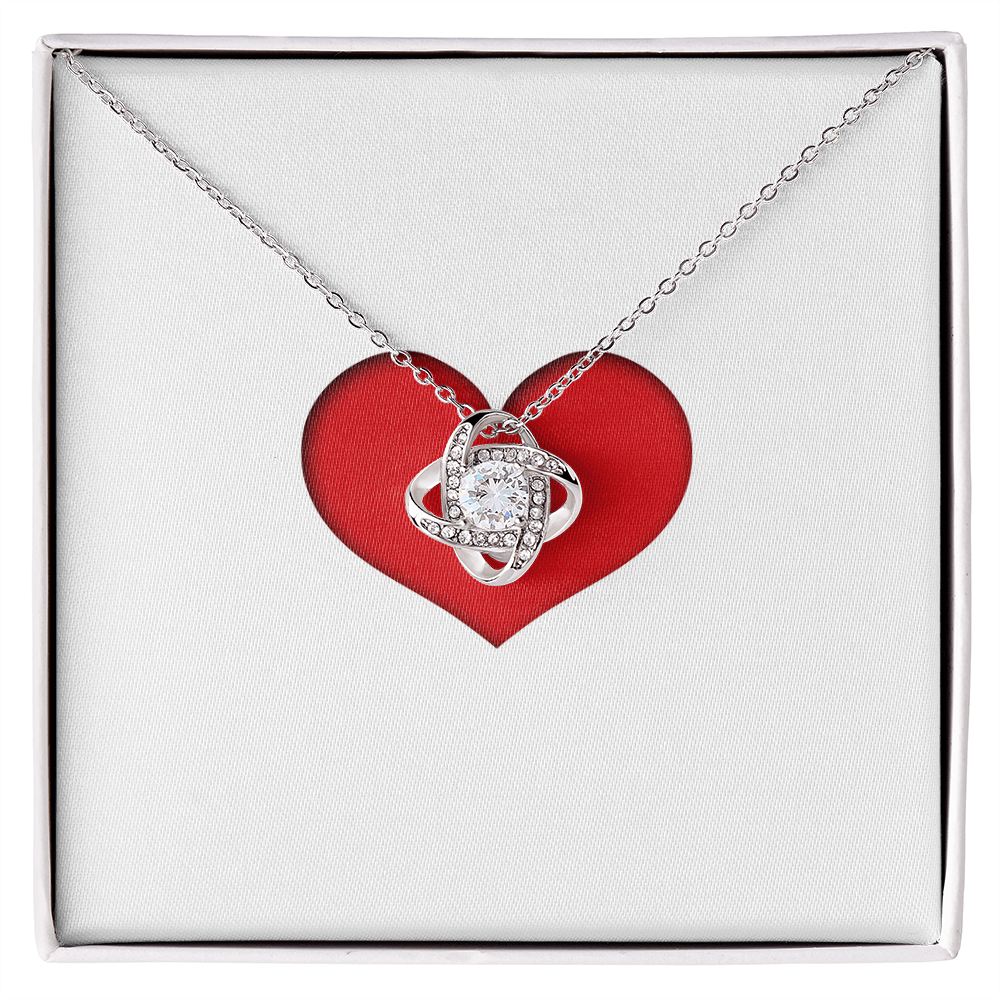 Beautiful Love Knot necklace