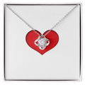 Beautiful Love Knot necklace