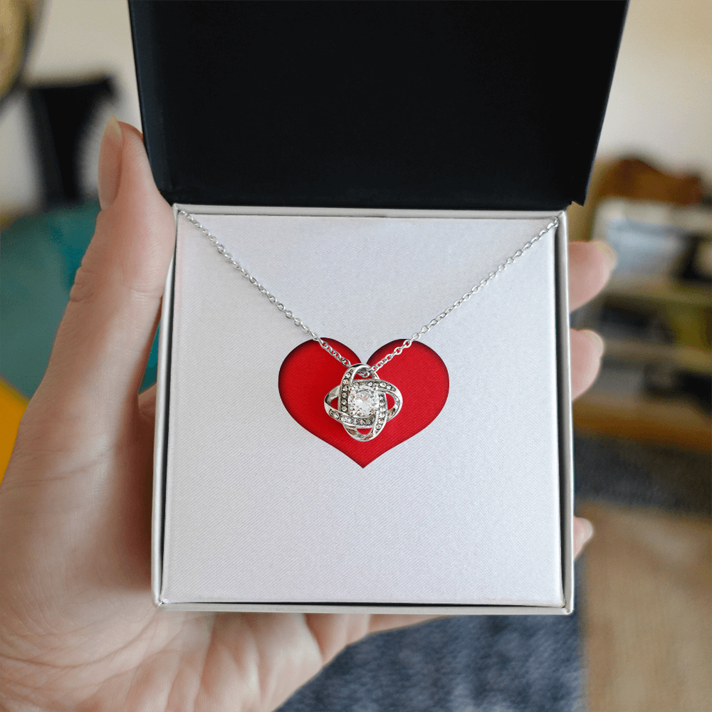 Beautiful Love Knot necklace
