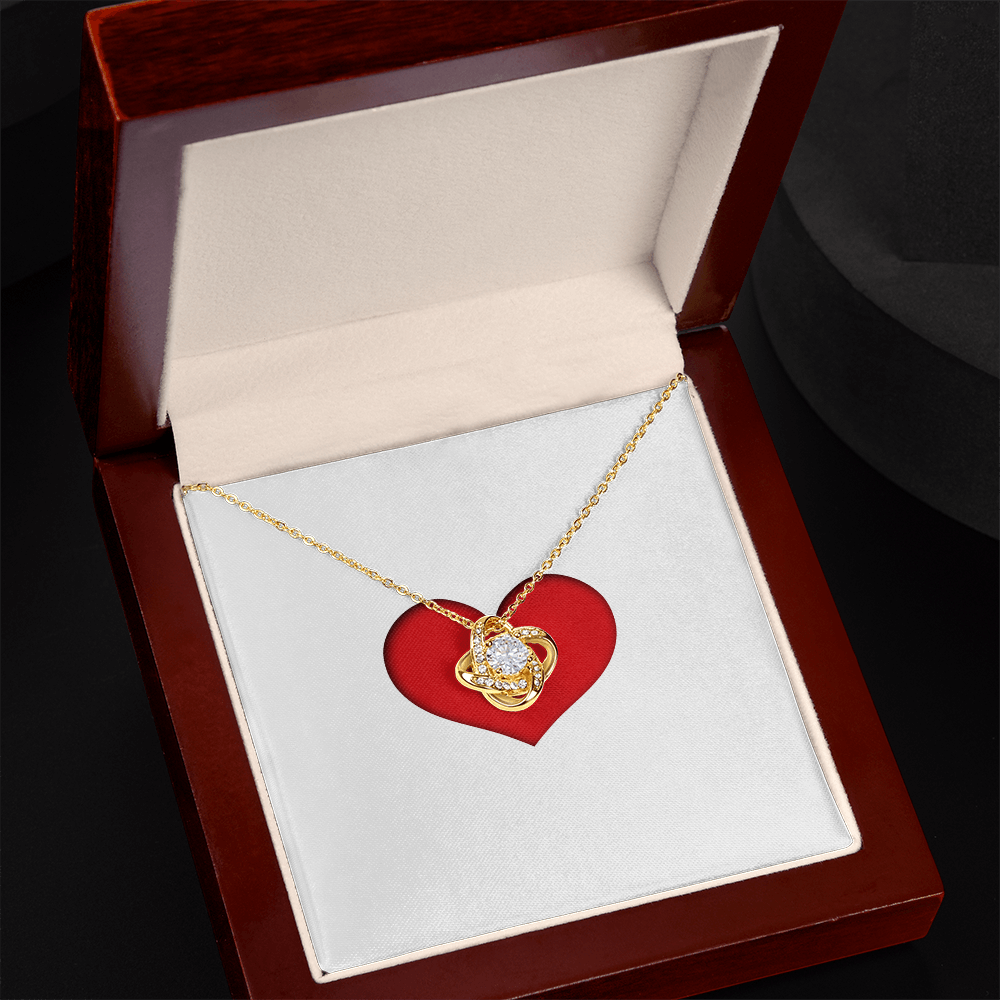 Beautiful Love Knot necklace