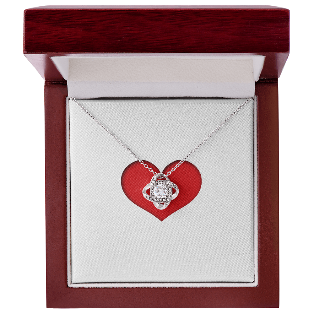 Beautiful Love Knot necklace