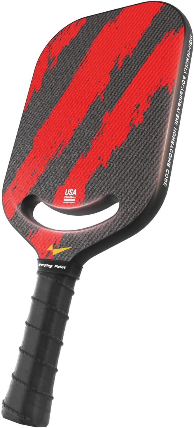 Warping Point Ascent Pickleball Paddle Aerothroat 13mm