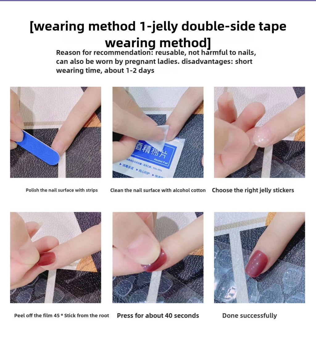 0965- Handmade press on nails fake nails removable