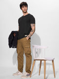 Mens Cargo Trouser Dual Pocket Design