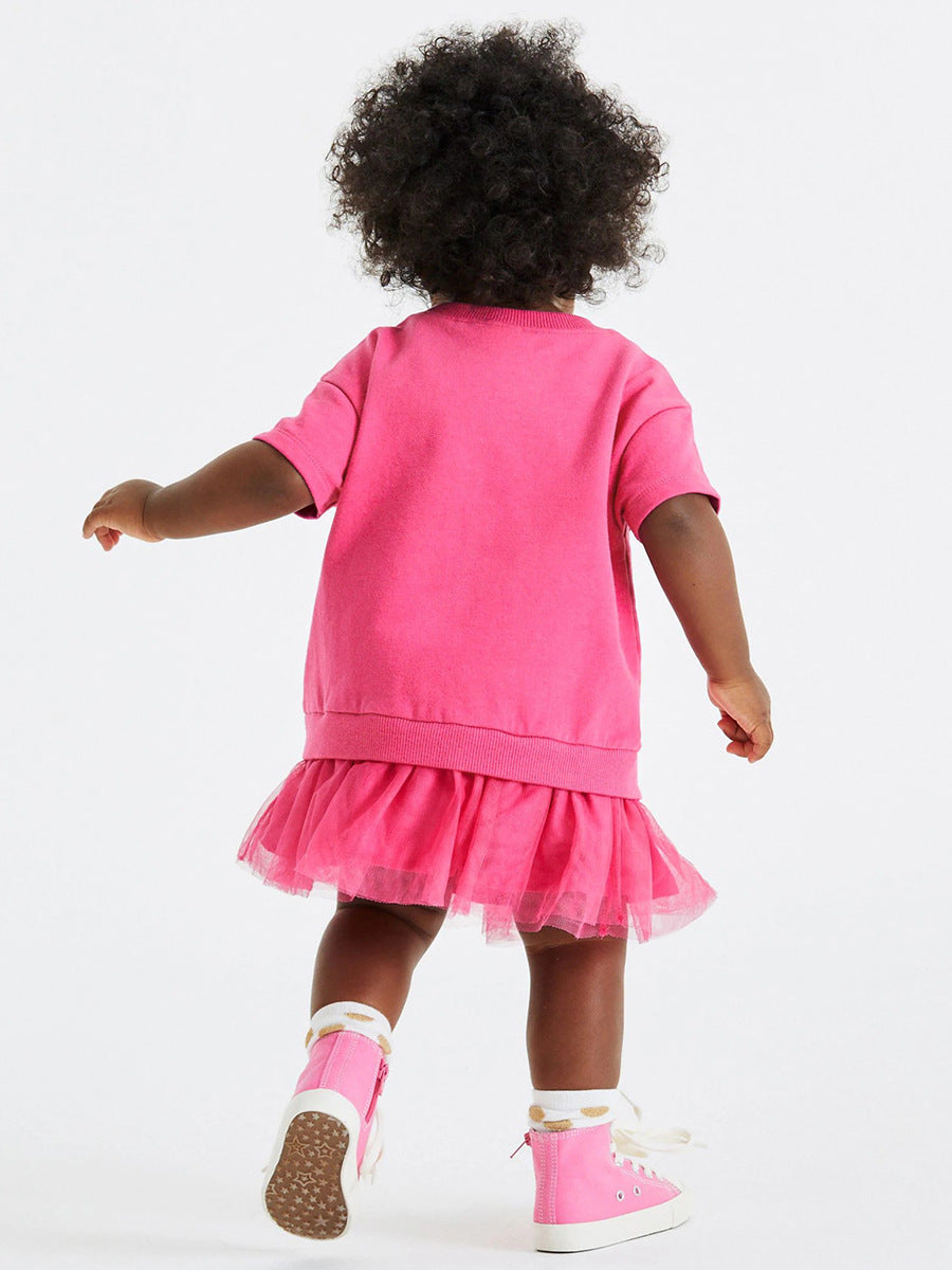 Girls’ Clothing Summer Collection – Teddy Sequin Children’s T-Shirt