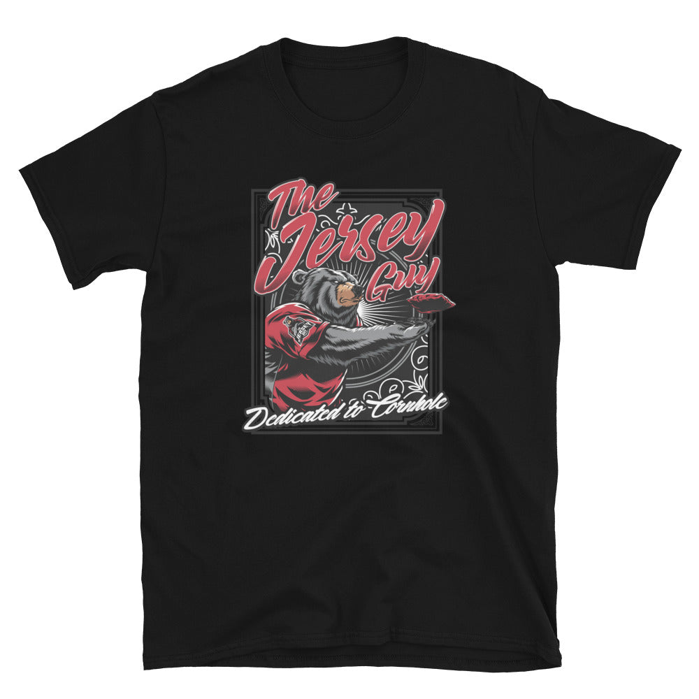 Dedicated To the Game Bear Short-Sleeve Unisex T-Shirt