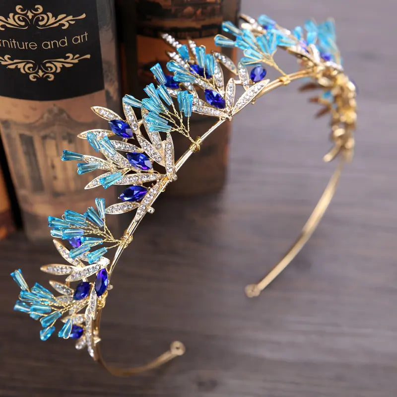 Children's Crystal Crown Headband for Girls