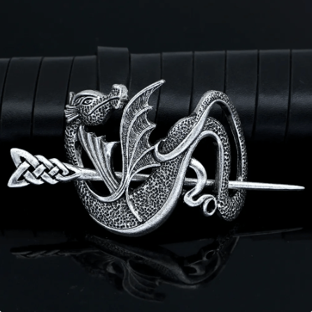 Vikings Nidhogg Woman Hair Clip